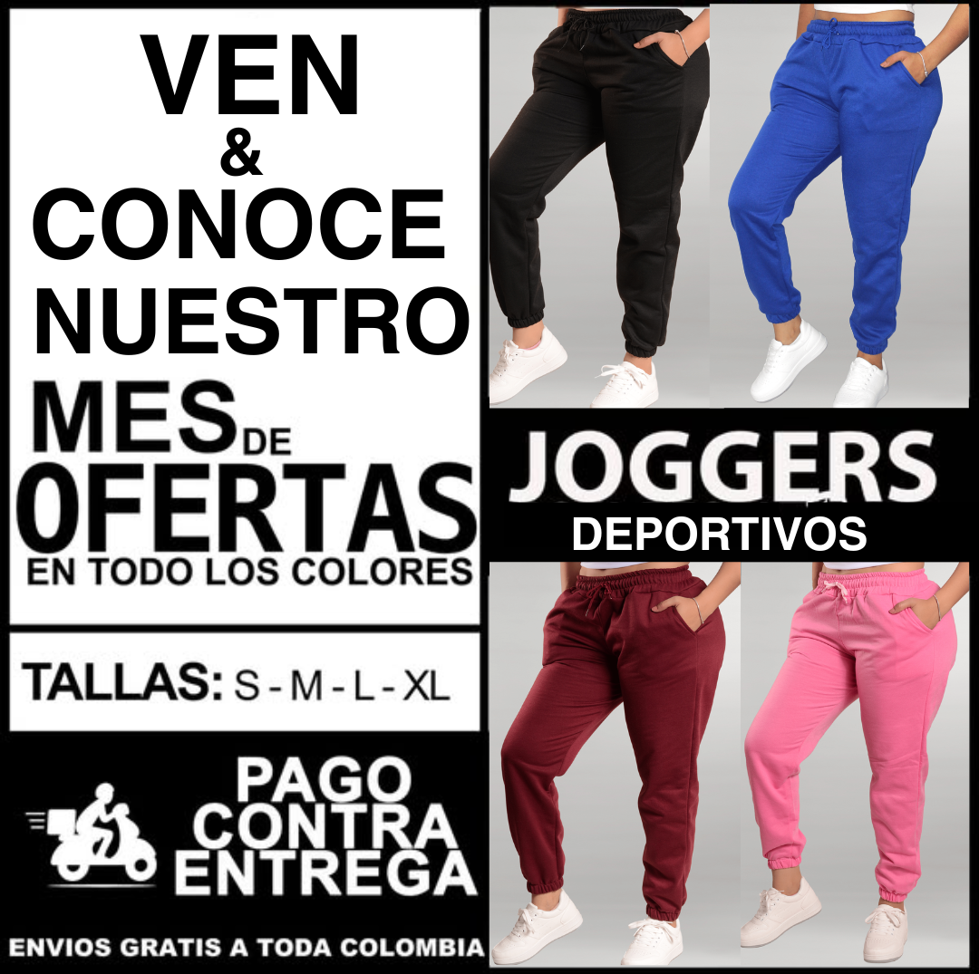 Joggers Deportivos 🏃‍♂️ Máximo Confort y Estilo Casual